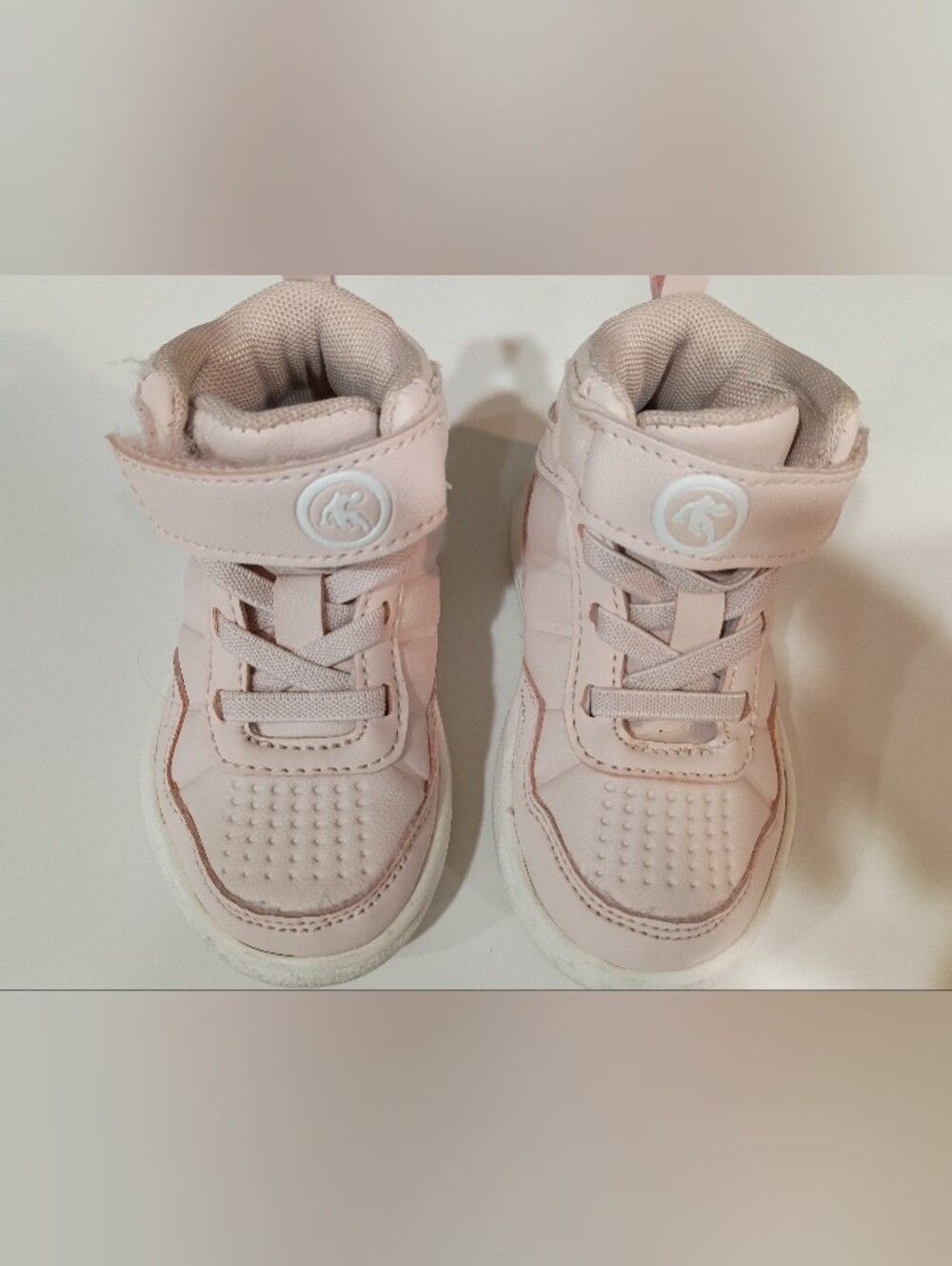 AND1 Light Pink High-Top Sneakers for Size 5 Toodler